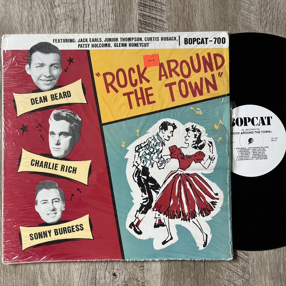 Rock Around The Town OBSCURE BOPCAT 700 Rockabilly Unofficial Release IMPORT NM - Image 1 of 4