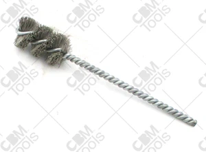 Brush Research 85-AY875 - Abrasive Nylon Twisted in Wire Tube Brush - 6" Length - Picture 1 of 1