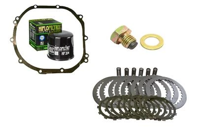 Kit de Embrague + Junta + Filtro Aceite + Tornillo Descarga para Kawasaki ZX-6RA - Imagen 1 de 2