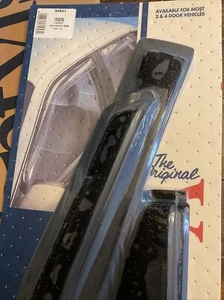 For Isuzu Truck 88-93 Extended Window Deflector Vent Sun Visor Rain Guard NOS - Picture 1 of 7