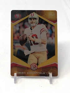 2018 Panini Elements Jimmy Garoppolo Metal Gold #05/10 SSP 49ers - Picture 1 of 2