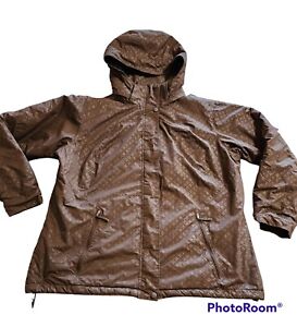 Columbia Women's Jacket Outdoors Coat Full Zip Hooded Waterproof Removable Hood