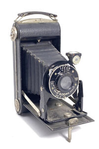 Vintage Kodak Six-20 Junior 620 Film Camera Folding Bellows