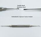 1Pc Dental Orthodontic Ligature Tucker Pusher Arch Wire Bracket Double Head Hook