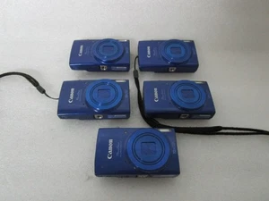 (5) Canon Powershot ELPH190IS Cameras FOR PARTS / REPAIR - Picture 1 of 12