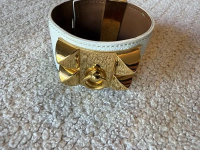 Hermes Armband Collier de Chien vergoldet - Bild 1 von 4