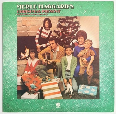 Merle Haggard's Christmas Present - 1973 Vinyl LP Capitol ST-11230 Club Edition - Image 1 of 4
