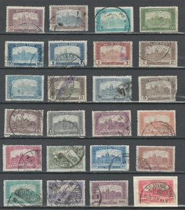 HUNGARY EUROPE HISTORICAL BUILDINGS CLASSIC USED SET STAMPS LOT (HUG 355) - Picture 1 of 1