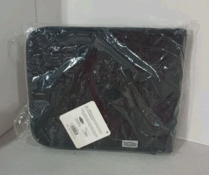 Carpeta con cremallera de 3 anillos para hojas de troncos de hojas sueltas negra LB-001BK 10,5 x 8,5 - Imagen 1 de 7