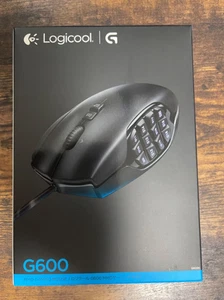Mysz gamingowa Logitech G600 MMO, podświetlenie RGB, 20 programowalnych przycisków - Zdjęcie 1 z 3