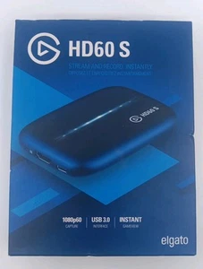 Elgato HD60 S Game Capture Card - Black (1GC109901004) Brand New Sealed - Bild 1 von 4