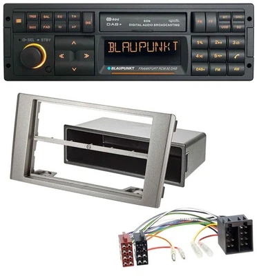 Blaupunkt USB DAB SD MP3 Bluetooth Autoradio für Iveco Daily (2006-2014) silber - Bild 1 von 4
