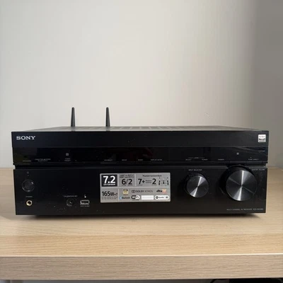 Sony STR-DN1080 7.2Ch 165W 4K HDR Dolby Atmos AV Receiver in excellent condition - Image 1 of 4