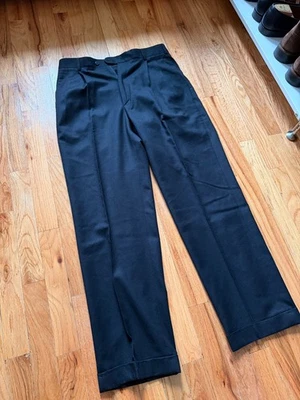 Pantalón de franela para hombre Zanella 32x30 negro Foto 1 de 3