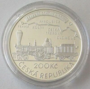 Tschechien 200 Korun 2015 Jan Perner Silber PP - Bild 1 von 2