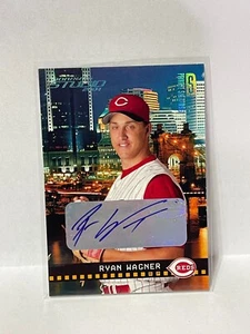 2004 Studio Private Signings Autograph Auto  RYAN WAGNER #'d 04/10 - Picture 1 of 2