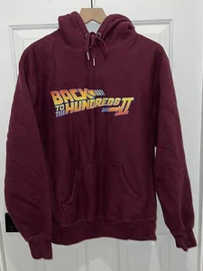 The Hundreds x Back To The Future Hoodie Small S Maroon Sold Out - Picture 1 of 7