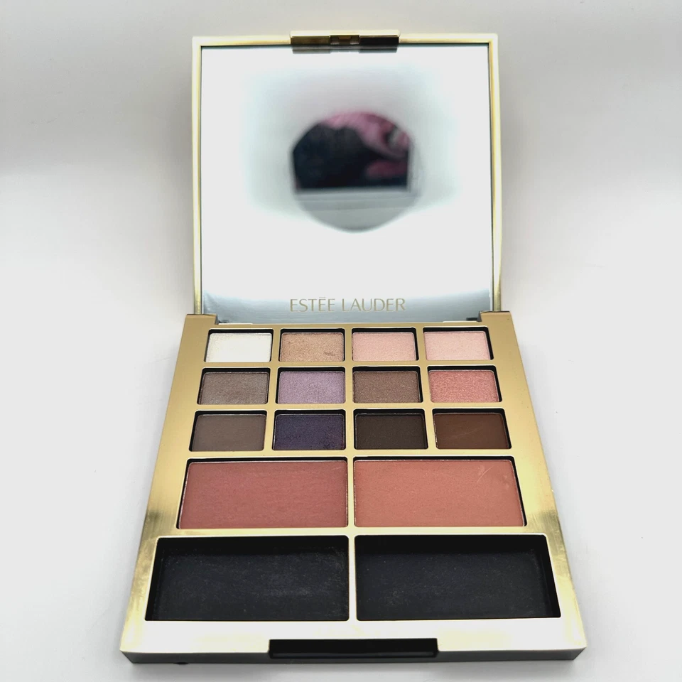 Estee Lauder 12-Pure Color Envy Eyeshadow 2-Pure Color Blush Palette Makeup - Image 1 of 4
