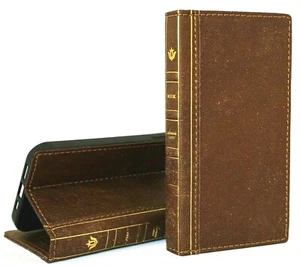 Echt Voll Leder Hülle für Apple iPhone 13 Pro Max Wallet Vintage Cover Book - Bild 1 von 7