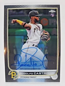 2022 Topps Chrome RA-RC Rodolfo Castro Rookie (RC) Auto - Picture 1 of 2