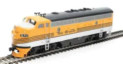 WALTHERS 910-19973 HO EMD F7 A RIO GRANDE DCC & SOUND D&RGW #5711 - Image 1 of 4