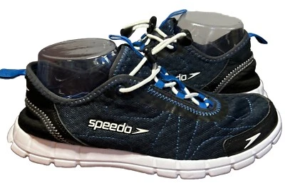 Speedo Men's Hybrid Water cross Shoe Sneakers Navy White Size 8 - Image 1 of 4