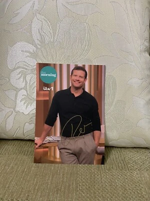 Dermot O'Leary This Morning Hand Signed Cast Card Rare Autograph - Image 1 of 4