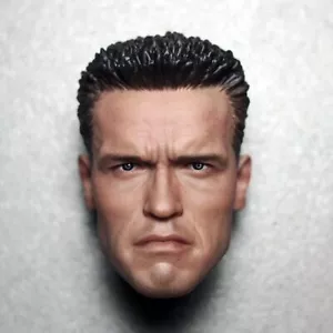 1/6 Terminator Arnold Man Head Modell Skulptur für HT Phicen Solider Körperfigur - Bild 1 von 4