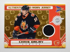 2003-04 Pacific Prism #106 Chris Drury JSY 710/935