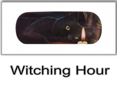 Lisa Parker Hartschalen Brillenetui mit Putztuch Hexenstunde LP12727 Katze