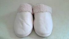 Old Navy Lt Pink Slippers Women Size 8-9 US Faux Fur Brushed Fabric WTags NEW