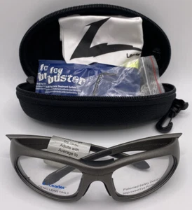 HILCO Leader Front Runner Gunmetal Safety Size Large Goggles Glasses NWT (CM-29) - Picture 1 of 7