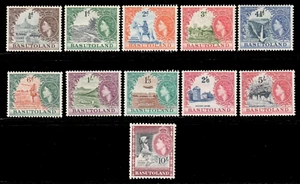 Basutoland Scott 46-56 Very Fine Mint Never Hinged SCV 120.80 - Picture 1 of 1
