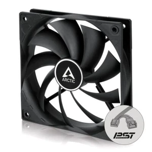 Arctic F12 PWM PST CO 120mm 1350RPM Case Fan - Black ACFAN00210A - Zdjęcie 1 z 8