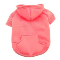 barking basics dog hoodie