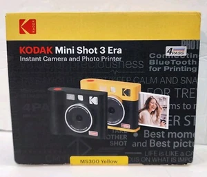 Cámara instantánea e impresora fotográfica Kodak Mini Shot 3 ERA (MS300 AMARILLO) NUEVO - Imagen 1 de 1