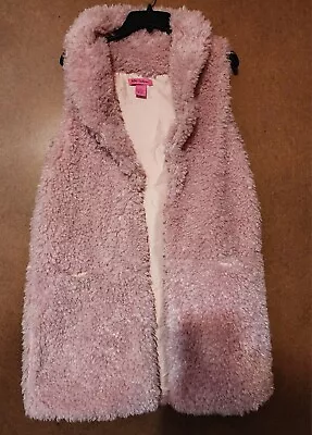 Betsey Johnson Faux Fur Vest size M - Image 1 of 4