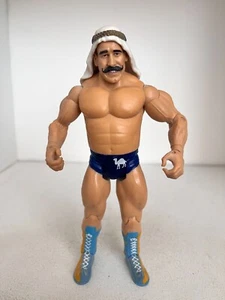 WWF WWE THE IRON SHEIK JAKKS WRESTLING FIGURE CLASSIC SUPERSTARS SERIES 5 VGC - Picture 1 of 4