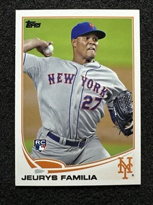 JEURYS FAMILIA #271 2013 Topps Serie 1 Béisbol RC Novato CANTIDAD New York Mets - Imagen 1 de 2