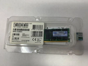 672633-B21 I GENUINE New Sealed HP 16GB (1x16GB) Dual Rank x4 PC3-12800R Memory - Picture 1 of 3