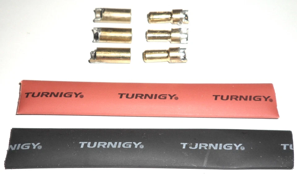 Conectores de bala de oro de 5,5 mm - Se adapta a motores sin escobillas Turnigy, Zippy, Mamba, 1/8 Foto 1 de 1