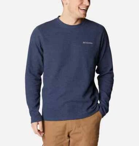 COLUMBIA MENS PINE PEAK II WAFFLE LONG SLEEVE CREW NECK PULLOVER 2XL NWT $60 - Picture 1 of 4