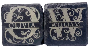 Personalised Coaster Birthday Gifts For Her Him Mum Dad Friend Men Mum Teacher - Picture 1 of 2