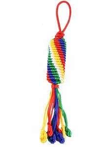 Tibet Hand Diamond Knot Color Twist Knot Auspicious Pendant China Knot Travel - Picture 1 of 15