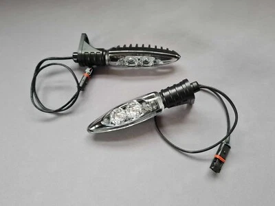 Indicadores LED delanteros izquierdo y derecho luces de giro x 2 para BMW G310GS G310R 2016-2020 Foto 1 de 4