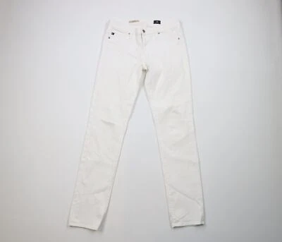 Pantalones Adriano Goldschmied Mujer Talla 28 Regular The Stilt Cigarette Leg Blancos Foto 1 de 4