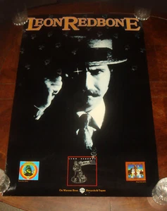 Rare Vintage LEON REDBONE "CHAMPAGNE CHARLIE" 1978 WARNER BROTHERS PROMO POSTER - Picture 1 of 12