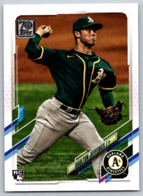 2021 Topps #656 Daulton Jefferies RC (ref 168852) - Image 1 of 2