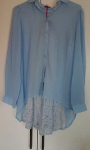Eleanor Pleated Lace Back Blouse from Boohoo - Picture 1 of 12