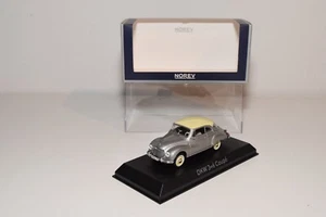 A67 1:43 NOREV 820312 DKW 3=6 COUPE 1958 GREY & WHITE MIB - Picture 1 of 16